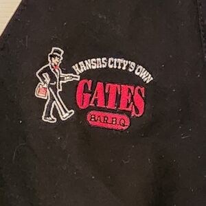 Gates BBQ, Authentic genuine Employee apron. Kansas City BBQ, pre-owned